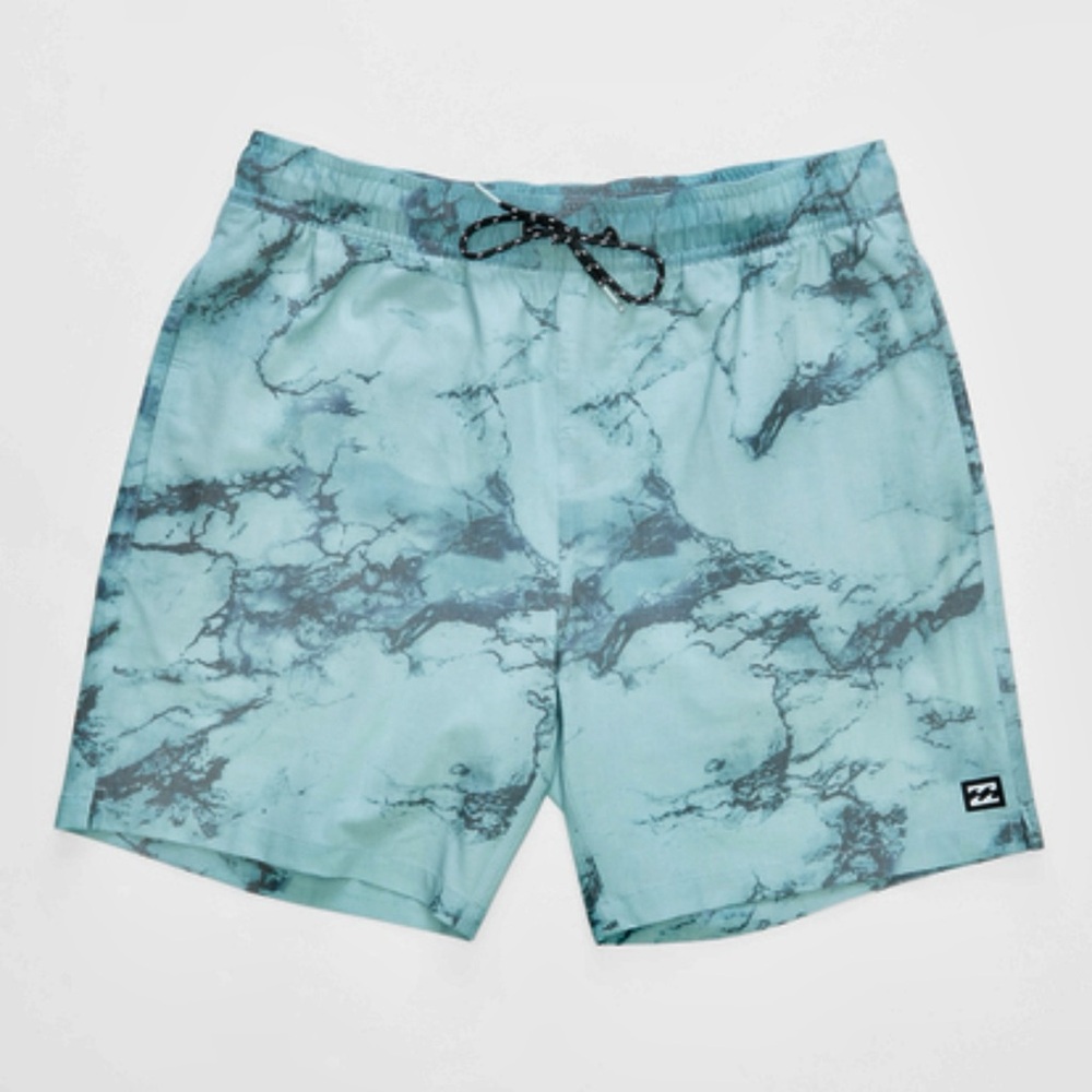 Billabong Men’s Aqua Marble Swim Shorts